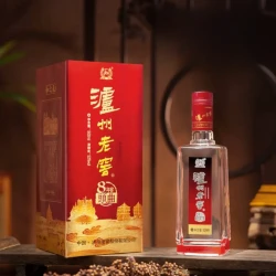 泸州老窖 八年窖头曲 和之礼 52度 浓香型白酒 500ml 单瓶装