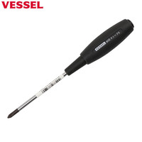 VESSEL 日本原装进口威威家用十字螺丝刀NO.610 十字-P.1×75mm-细刀杆
