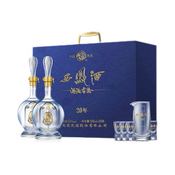 西凤酒 20年传承礼盒 凤香型纯粮白酒 52度 500mL 2瓶
