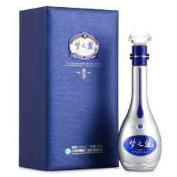 洋河 梦之蓝 蓝色经典 M9 52%vol 浓香型白酒 500ml