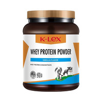 康力士 K-Lex/康力士 乳清蛋白粉 香草味 罐装 补充营养 提高免疫力 x2 400g/罐