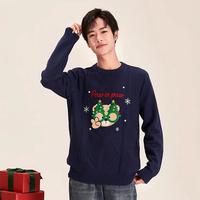 Paw in Paw Paw in  Paw 儿童毛衣秋冬款卡通小熊新年红男女童针织毛衣