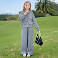 大黄蜂 女童春秋款时尚中大童休闲洋气百搭童装潮