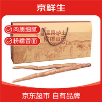 移动端、京东百亿补贴：京鲜生 聚怀斋 温县垆土铁棍山药 40-50cm 3kg 礼盒装