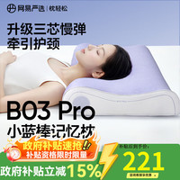 网易严选 B03小蓝棒Pro款 记忆棉枕 60*42*10cm