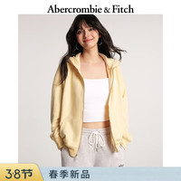 Abercrombie & Fitch 毛圈布 女士连帽卫衣