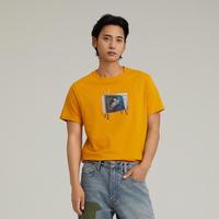 Levi's 银标系列 男士印花短袖T恤