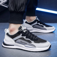 移动端、京东百亿补贴：啄木鸟 男鞋 新款春夏季透气跑步软底休闲板鞋