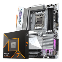 技嘉 AMD R7 9700X搭技嘉B650E A ELITE X AX ICE冰雕大板板U套装