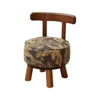  jimubuluo/积木部落 360°旋转 实木小凳子