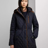 RALPH LAUREN Women's Hooded Anorak Quilted Coat, P/XS-XX