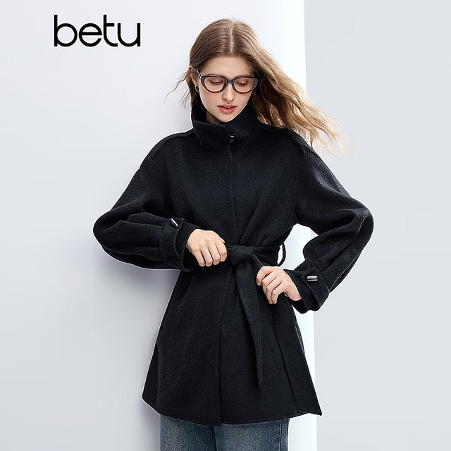 百图 女士毛呢大衣 2511T13