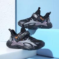 大黄蜂 童鞋男童运动鞋夏季透气网面跑步鞋小学生女童中童休闲鞋儿童鞋子