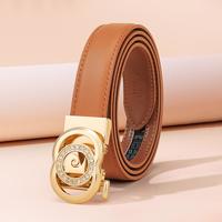 皮尔·卡丹 时尚腰带女百搭收腰装饰西裤牛仔裤带女士皮带配礼盒