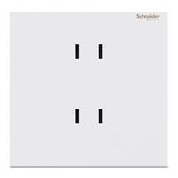  Schneider Electric/施耐德电气 带保护门 四孔插座