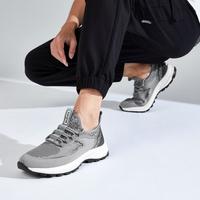 康奈 男士户外运动鞋 低帮增高休闲鞋