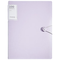 三年二班 大容量 资料册 100入-白色