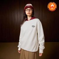 斯凯奇 春季男女同款卫衣针织套头卫衣长袖衫打底上衣加绒