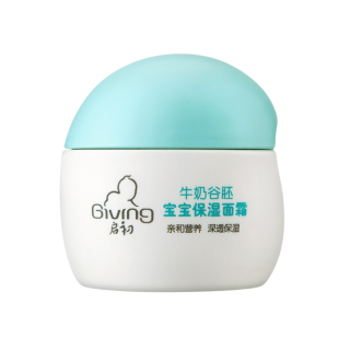 启初 牛奶谷胚宝宝防皴润肤保湿面霜 清爽滋养 水润保湿 30g