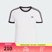 adidas 三叶草女子运动休闲短袖T恤KD3683 KD3683 L