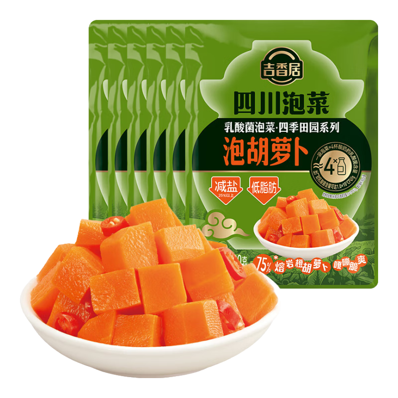  JI XIANG JU/吉香居 减盐低脂 四川泡菜