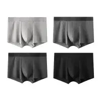 红豆男装 限时1小时！男士莫代尔平角内裤 3条装