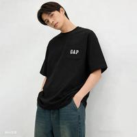Gap 男女装春季款宽松短袖T恤 866062