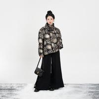 织造司 黑曜裤子 女士休闲裤 宋裤
