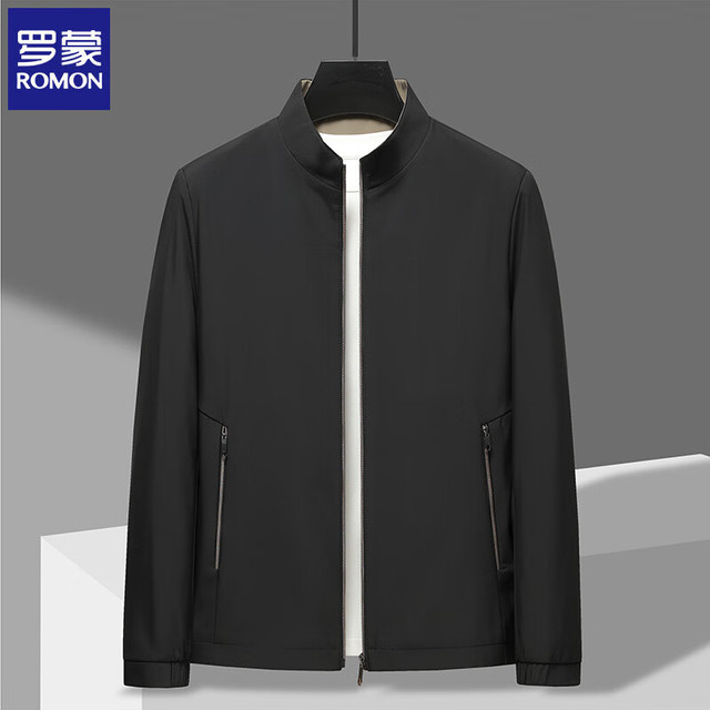 罗蒙 男士商务行政夹克