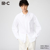 UNIQLO/优衣库 宽松 女士衬衫 00 白色 XS