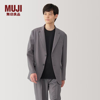 無印良品 MUJI 男士夹克 烟熏棕色 S 165/84A