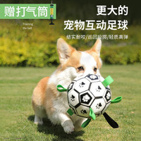 锋上 狗狗玩具宠物户外足球边牧中大型犬柯基互动耐咬解闷训练巡回球