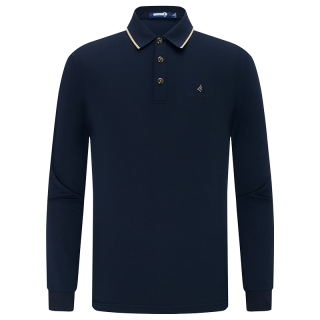 navigare 吸湿速干 男士长袖POLO衫