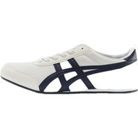  Onitsuka Tiger/鬼塚虎 复古舒适轻便 女士运动鞋 米色/蓝色 40.5
