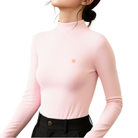GUJIN/古今 双面磨毛亲肤感 女士保暖上衣