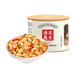 酒鬼 花生米麻辣味罐装500g