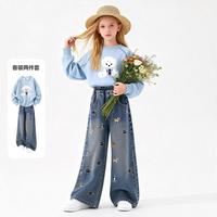 Five Plus/5+ 小狗刺绣 女童春装套装