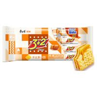  康师傅 焦糖牛奶味 苏打夹心饼干 【经典口味】焦糖牛奶味 300g*1包
