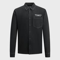 VERSACE JEANS COUTURE 2025秋冬范思哲商务休闲百搭气质男士牛仔衬衫