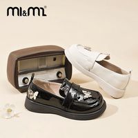 百亿补贴：M1&M2 m1m2西班牙童鞋公主风女童乐福鞋舒适厚底休闲鞋子学院风低跟单鞋