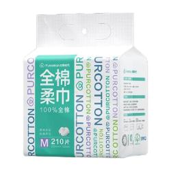 全棉时代 洗脸巾 210抽1包（M码）