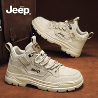 吉普 男士冬季马丁靴 徒步登山鞋