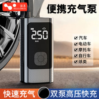 徕本 车载无线充气泵 便携式电动打气泵