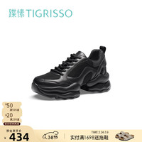 蹀愫 春季 女士厚底增高时尚休闲运动老爹鞋 TA54195-50