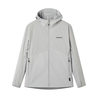  TOREAD/探路者 弹力透气 男士徒步登山外套 山影灰丨CORDURA面料 耐磨抗撕 S