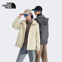 北面 防水 男士冲锋衣 砾石沙 2XL
