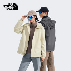 北面 防水 男士冲锋衣 砾石沙 2XL