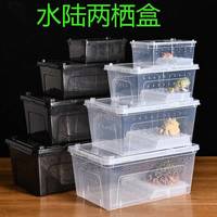 勋狸粑 乌龟饲养盒缸箱多功能爬宠盒 超小龟专用 适合：乌龟/仓鼠/角蛙/蜘蛛