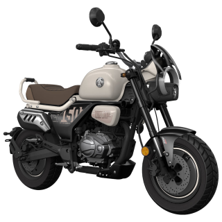 移动端、京东百亿补贴：宗申 小熊150Mini摩托车 墩墩/时光白 A套餐 全款