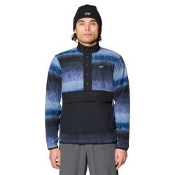 MOUNTAIN HARDWEAR Microchill Snap Pullover男士半开襟抓绒套头衫 L码